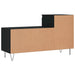 Pantofar, negru, 102x36x60 cm, lemn compozit - WALTI WALTI