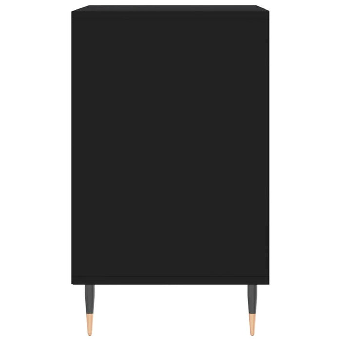 Pantofar, negru, 102x36x60 cm, lemn compozit - WALTI WALTI