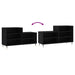 Pantofar, negru, 102x36x60 cm, lemn compozit - WALTI WALTI