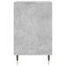 Pantofar, gri beton, 102x36x60 cm, lemn prelucrat - WALTI WALTI