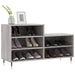 Pantofar, gri sonoma, 102x36x60 cm, lemn prelucrat - WALTI WALTI