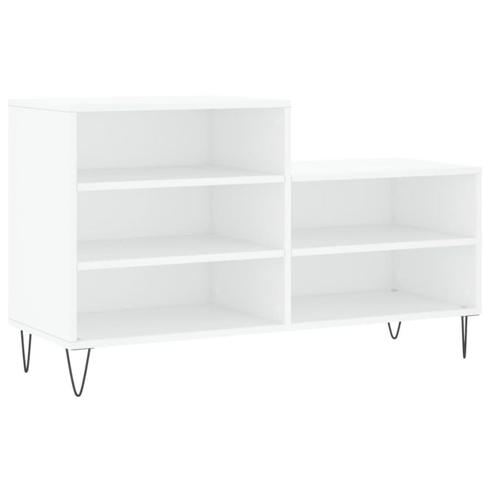 Pantofar, alb, 102x36x60 cm, lemn compozit - WALTI WALTI