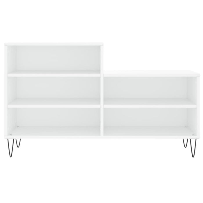 Pantofar, alb, 102x36x60 cm, lemn compozit - WALTI WALTI