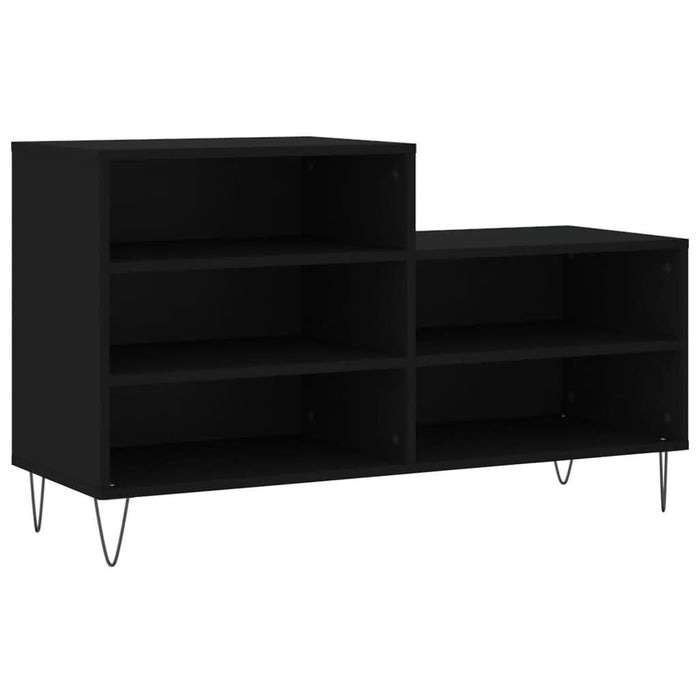 Pantofar, negru, 102x36x60 cm, lemn compozit - WALTI WALTI