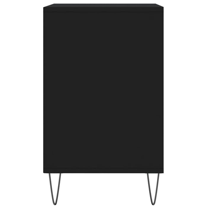 Pantofar, negru, 102x36x60 cm, lemn compozit - WALTI WALTI