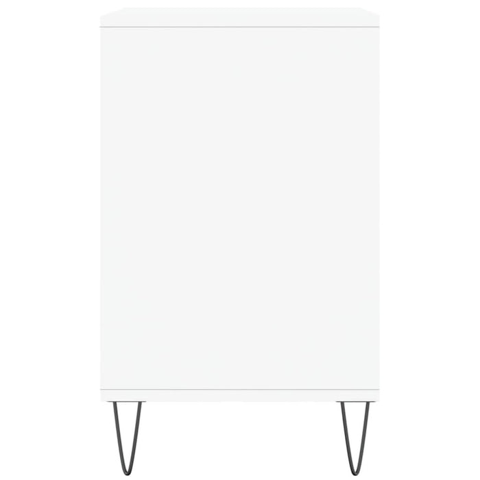 Pantofar, alb extralucios, 102x36x60 cm, lemn compozit - WALTI WALTI