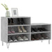 Pantofar, gri beton, 102x36x60 cm, lemn prelucrat - WALTI WALTI