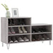 Pantofar, gri sonoma, 102x36x60 cm, lemn prelucrat - WALTI WALTI