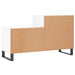 Pantofar, alb, 102x36x60 cm, lemn compozit - WALTI WALTI