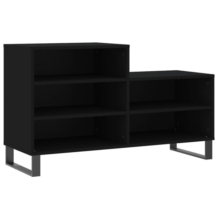 Pantofar, negru, 102x36x60 cm, lemn compozit - WALTI WALTI