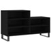 Pantofar, negru, 102x36x60 cm, lemn compozit - WALTI WALTI