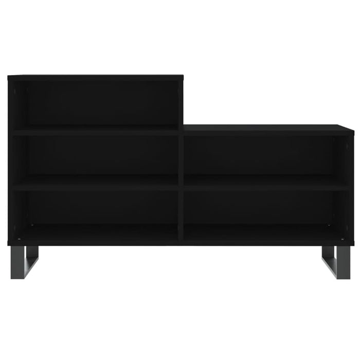Pantofar, negru, 102x36x60 cm, lemn compozit - WALTI WALTI