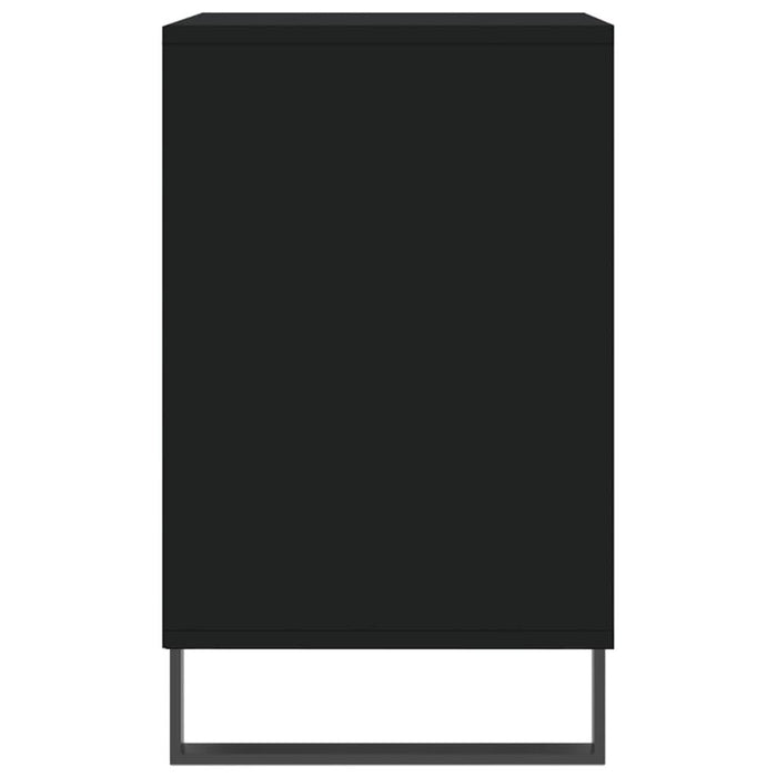 Pantofar, negru, 102x36x60 cm, lemn compozit - WALTI WALTI