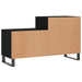 Pantofar, negru, 102x36x60 cm, lemn compozit - WALTI WALTI