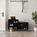 Pantofar, negru, 102x36x60 cm, lemn compozit - WALTI WALTI
