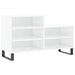 Pantofar, alb extralucios, 102x36x60 cm, lemn compozit - WALTI WALTI
