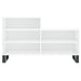 Pantofar, alb extralucios, 102x36x60 cm, lemn compozit - WALTI WALTI