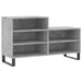Pantofar, gri beton, 102x36x60 cm, lemn prelucrat - WALTI WALTI