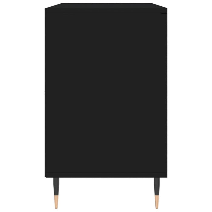 Pantofar, negru, 102x36x60 cm, lemn compozit - WALTI WALTI