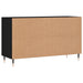 Pantofar, negru, 102x36x60 cm, lemn compozit - WALTI WALTI