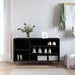 Pantofar, negru, 102x36x60 cm, lemn compozit - WALTI WALTI