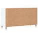 Pantofar, alb extralucios, 102x36x60 cm, lemn compozit - WALTI WALTI