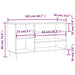Pantofar, alb extralucios, 102x36x60 cm, lemn compozit - WALTI WALTI