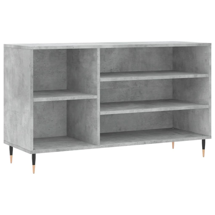 Pantofar, gri beton, 102x36x60 cm, lemn prelucrat - WALTI WALTI