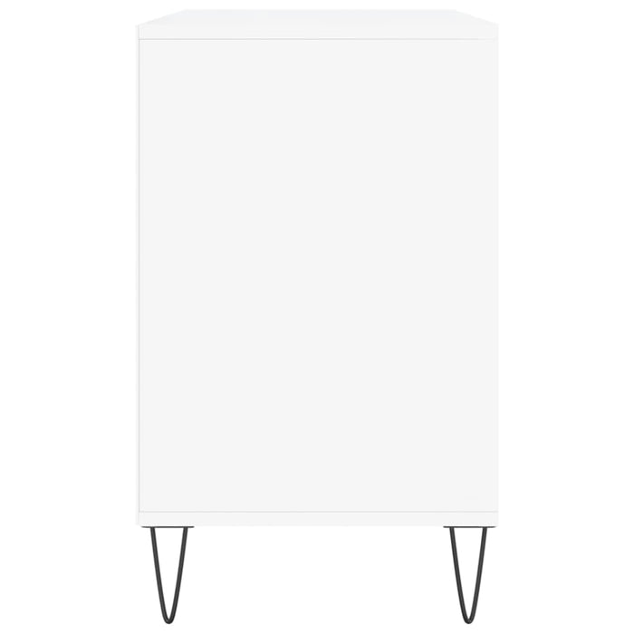 Pantofar, alb, 102x36x60 cm, lemn compozit - WALTI WALTI