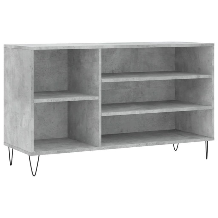 Pantofar, gri beton, 102x36x60 cm, lemn prelucrat - WALTI WALTI