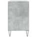Pantofar, gri beton, 102x36x60 cm, lemn prelucrat - WALTI WALTI
