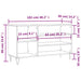 Pantofar, gri beton, 102x36x60 cm, lemn prelucrat - WALTI WALTI