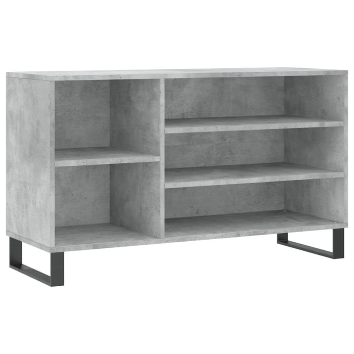 Pantofar, gri beton, 102x36x60 cm, lemn prelucrat - WALTI WALTI