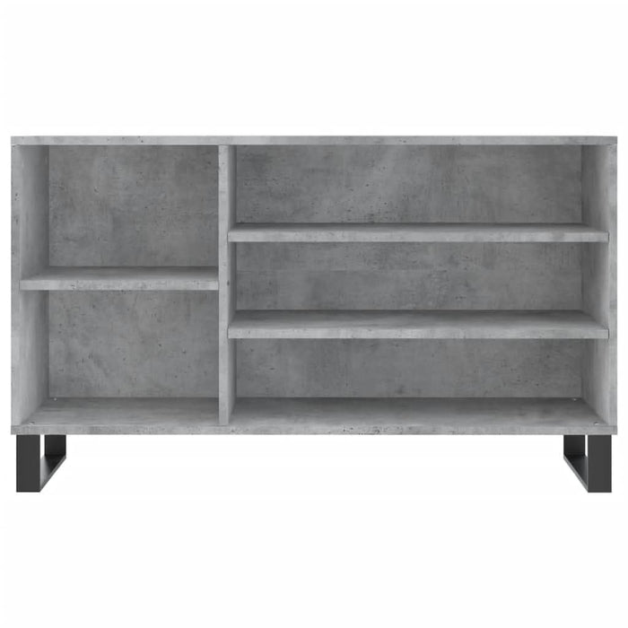 Pantofar, gri beton, 102x36x60 cm, lemn prelucrat - WALTI WALTI
