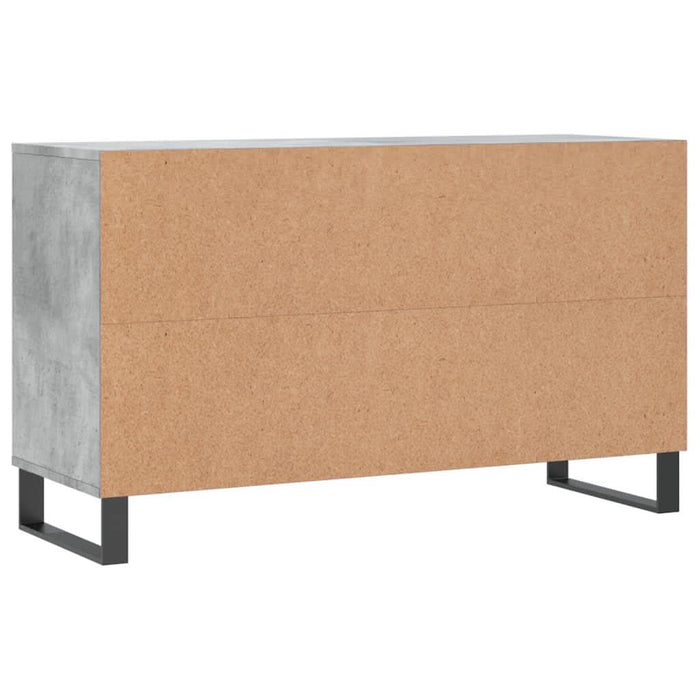 Pantofar, gri beton, 102x36x60 cm, lemn prelucrat - WALTI WALTI