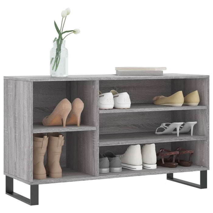 Pantofar, gri sonoma, 102x36x60 cm, lemn prelucrat - WALTI WALTI