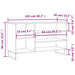 Pantofar, gri sonoma, 102x36x60 cm, lemn prelucrat - WALTI WALTI
