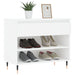 Pantofar, alb, 70x36x60 cm, lemn prelucrat - WALTI WALTI
