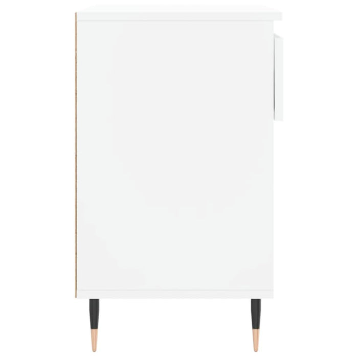 Pantofar, alb, 70x36x60 cm, lemn prelucrat - WALTI WALTI