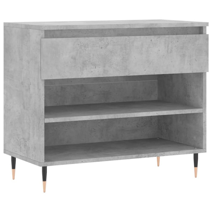 Pantofar, gri beton, 70x36x60 cm, lemn prelucrat - WALTI WALTI
