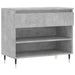 Pantofar, gri beton, 70x36x60 cm, lemn prelucrat - WALTI WALTI
