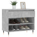 Pantofar, gri beton, 70x36x60 cm, lemn prelucrat - WALTI WALTI