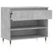 Pantofar, gri beton, 70x36x60 cm, lemn prelucrat - WALTI WALTI