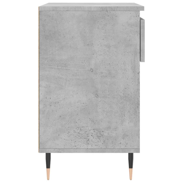 Pantofar, gri beton, 70x36x60 cm, lemn prelucrat - WALTI WALTI