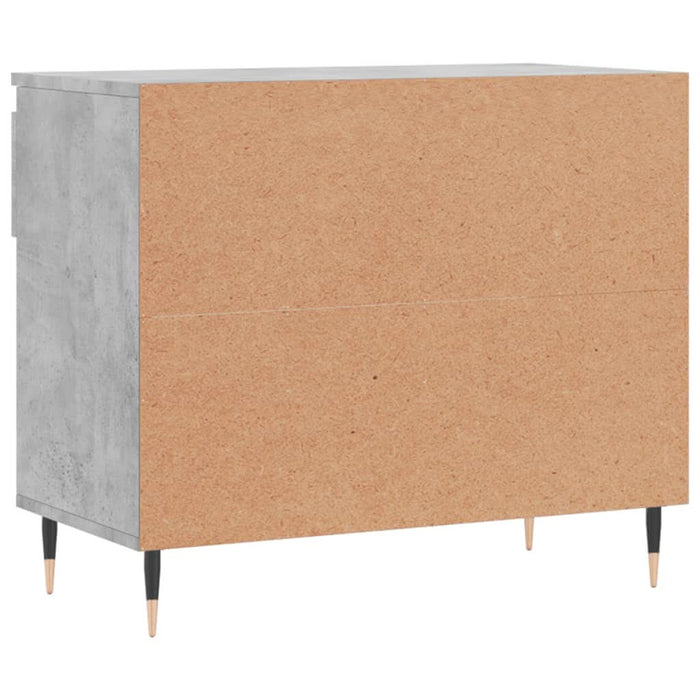 Pantofar, gri beton, 70x36x60 cm, lemn prelucrat - WALTI WALTI