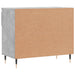 Pantofar, gri beton, 70x36x60 cm, lemn prelucrat - WALTI WALTI
