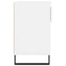 Pantofar, alb extralucios, 70x36x60 cm, lemn prelucrat - WALTI WALTI