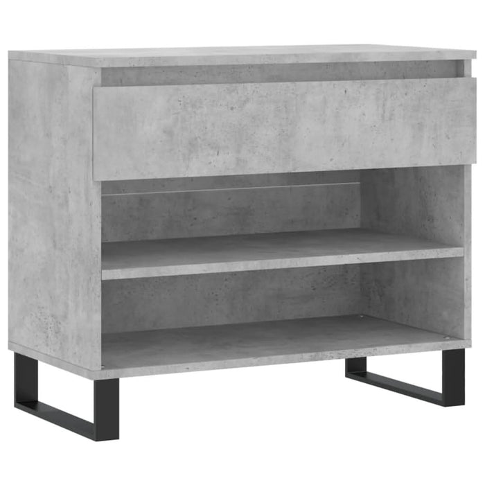 Pantofar, gri beton, 70x36x60 cm, lemn prelucrat - WALTI WALTI