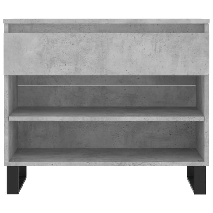 Pantofar, gri beton, 70x36x60 cm, lemn prelucrat - WALTI WALTI