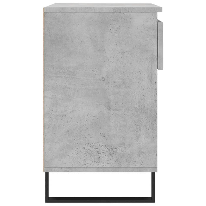 Pantofar, gri beton, 70x36x60 cm, lemn prelucrat - WALTI WALTI